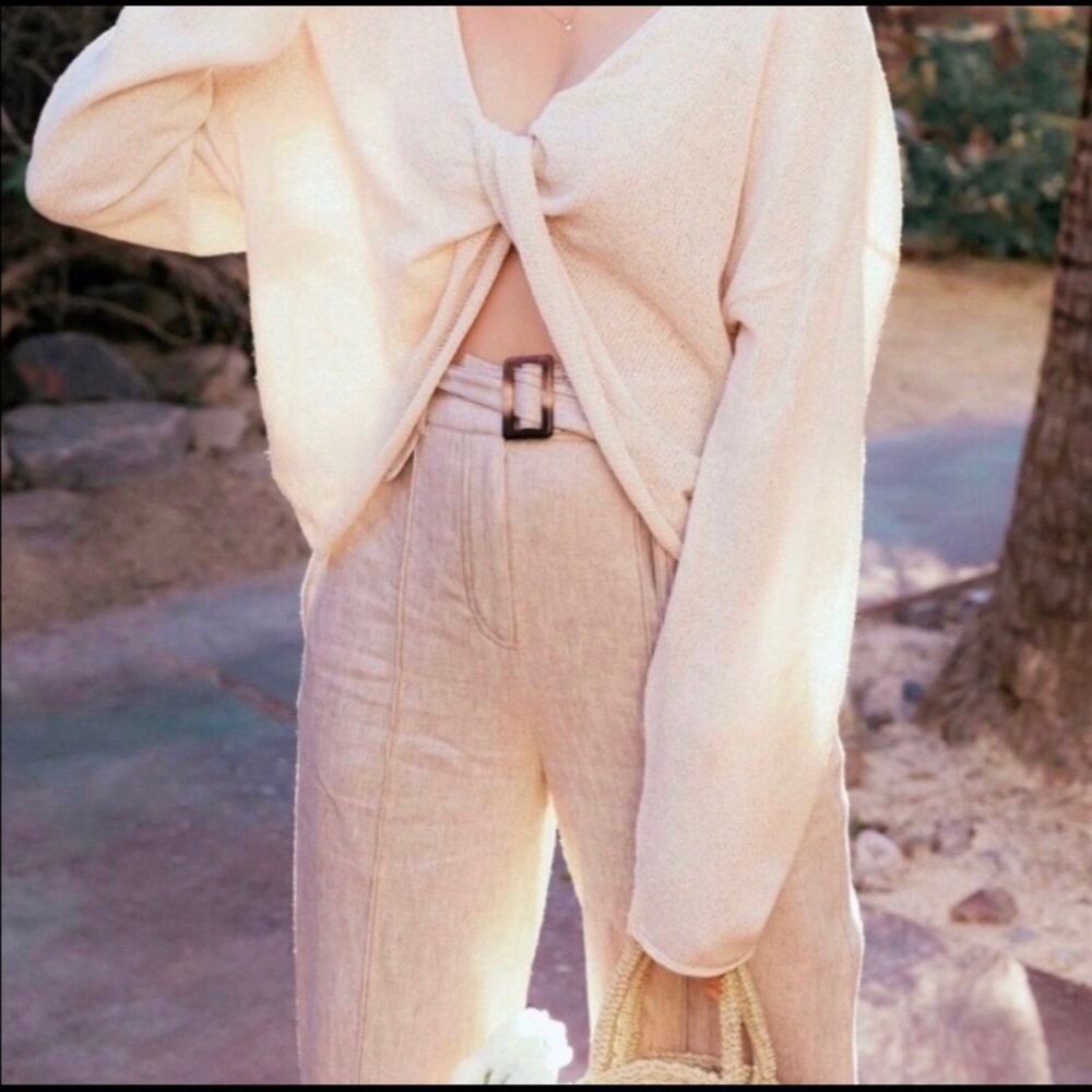 NWOT FP Linen Pants
